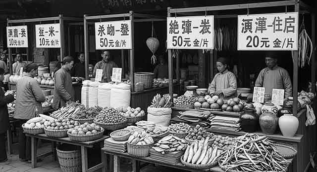 1891년 한양 물가 대탐험: 조선 말기 서울의 생활비는 어땠을까? (냉면 한 그릇에 1냥!)