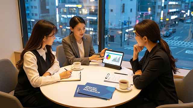 비갱신형 보험 vs 갱신형 보험: 20대 직장인에게 더 유리한 선택은? (AI 이미지)