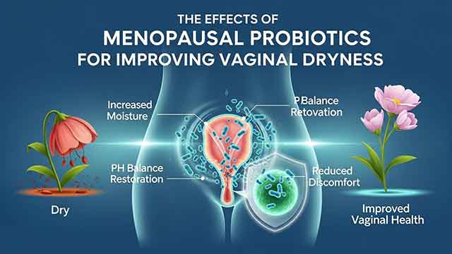 질 건조증 개선을 위한 갱년기 여성용 유산균 효과: 일반 유산균과의 차이
