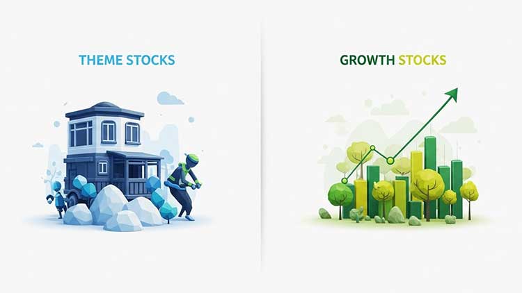 테마주와 성장주의 차이점 총정리: 실전 투자에서 개인 투자자가 반드시 알아야 할 5가지