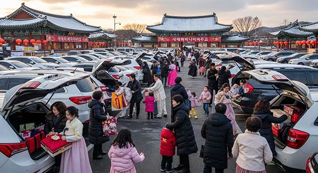 2026년 설 연휴 무료 주차장 완벽 정리: 전국 공영 주차장 및 전통시장 이용 가이드