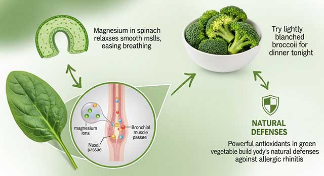 알레르기 비염 재채기 줄여주는 항히스타민 식품: 퀘르세틴 풍부한 음식 BEST 5