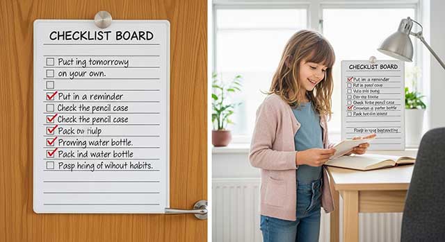 교과서 수납과 자기주도학습을 돕는 책상 정리템: 사물함 규격부터 체크리스트 활용법까지