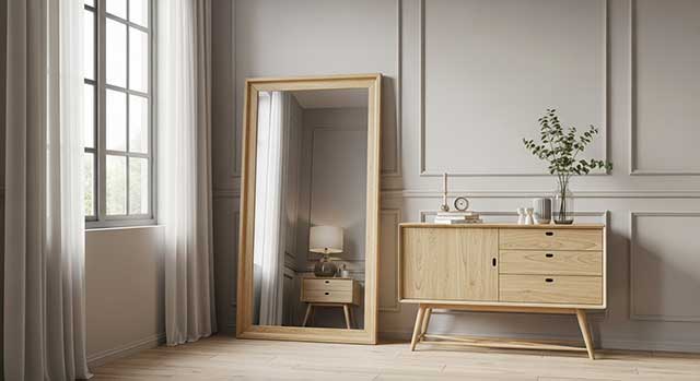 원룸 인테리어: 6평 원룸이 12평 되는 마법! 좁은 방 넓어 보이는 거울 인테리어 위치 & 소품 추천