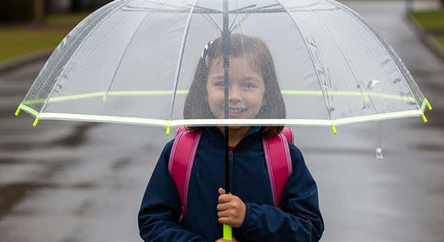 비 오는 날 투명 어린이 우산(안전한 시야 확보용): 방풍부터 안전 슬라이더 기능 비교