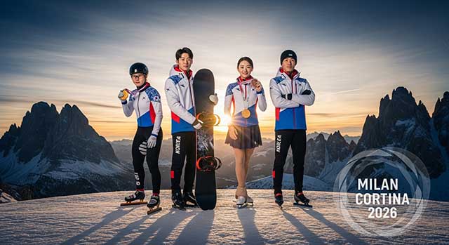 2026 밀라노 코르티나 동계 올림픽 한국 대표팀 명단 및 메달 전망 총정리