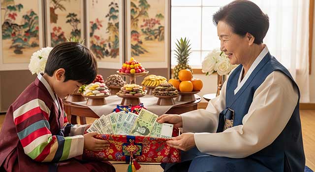 2026 설날 용돈 평균 얼마? 부모님·조카 세뱃돈 나이별 기준 총정리