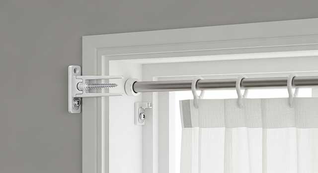 무타공 인테리어: 못 없이 커튼 다는 법(안뚫어고리와 압축봉 활용 가이드)