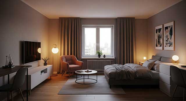 자취방 인테리어: 밤마다 감성 폭발! 봄 무드에 딱 맞는 단스탠드 고르는 법