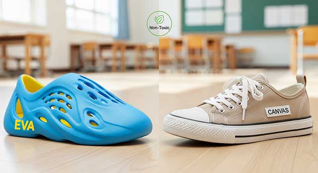 발 볼 넓은 아이도 편안한 무독성 실내화 고르기: 소재 비교부터 KC 인증 확인까지