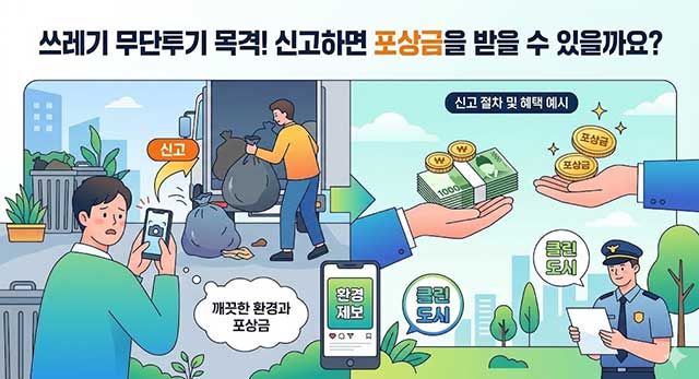 2026 여름철 하천·하구 쓰레기 집중 정화기간: 무단투기 신고 포상금부터 과태료 기준까지 완벽 가이드